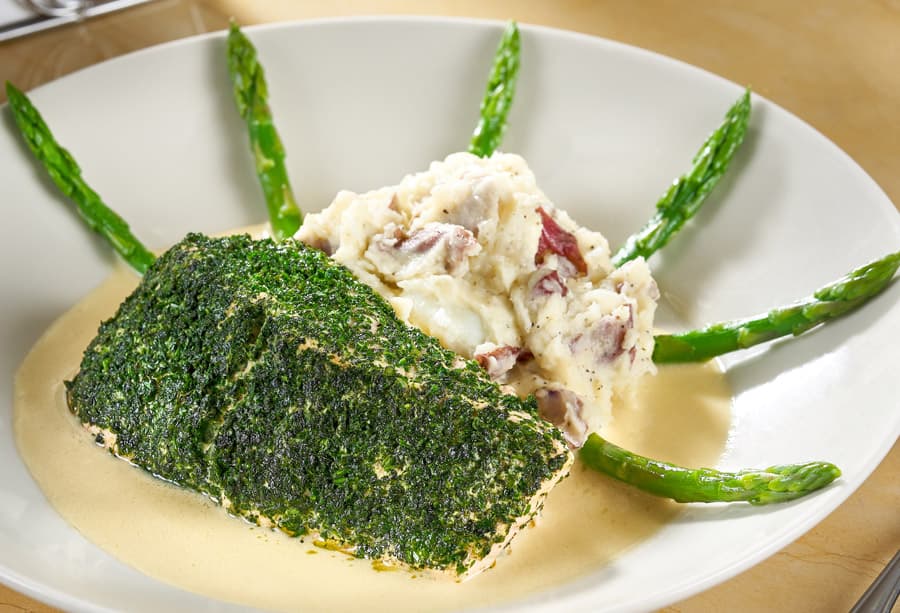 Herb Crusted Filet of Salmon