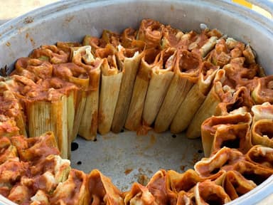 Tamal Rojo-cerdo