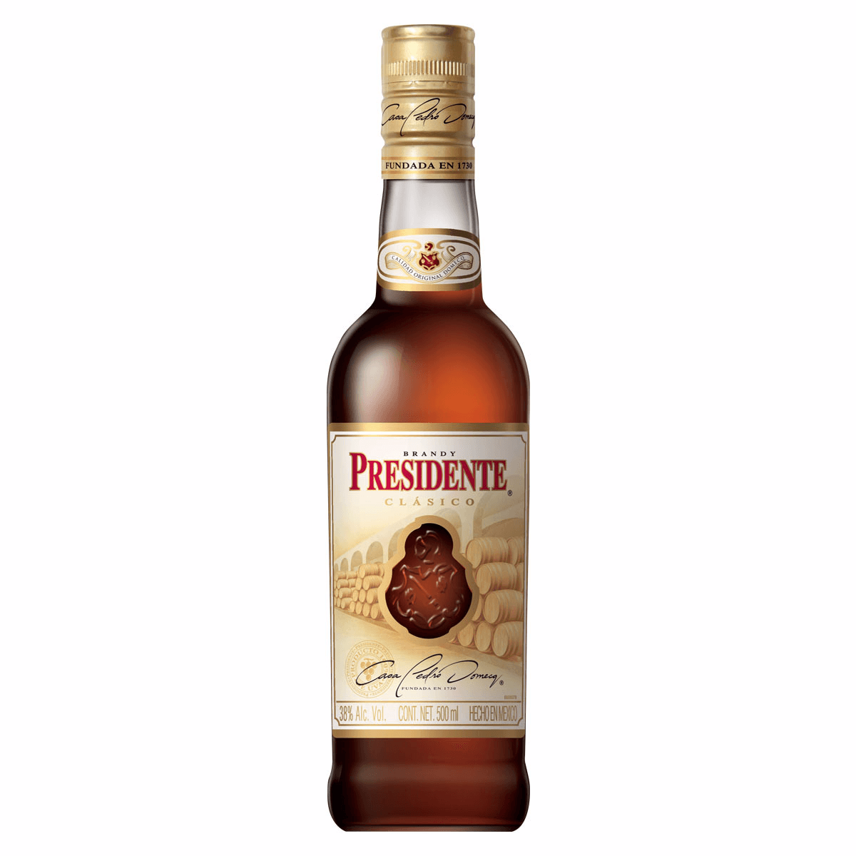 Brandy Presidente clasico 700ml