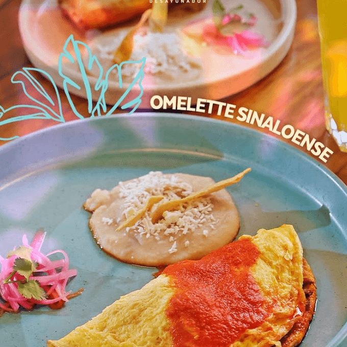 Omelette Sinaloense Chorizo