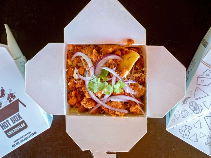 Hot Box Chilaquiles