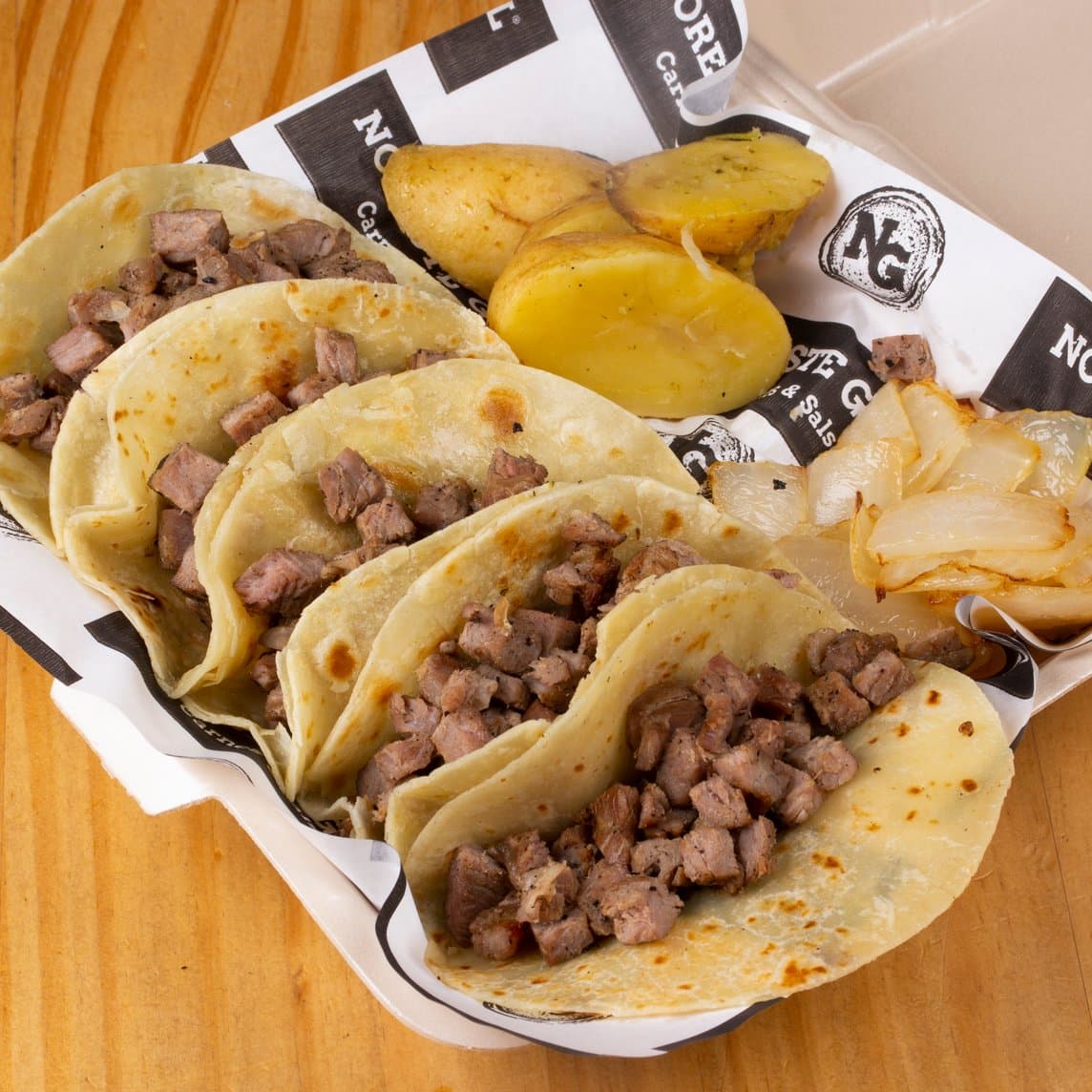 5 Tacos de Picaña
