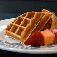 Waffle Banana & Berries