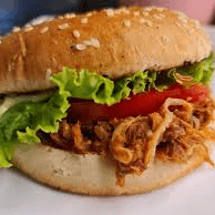 Hamburguesa de Carne Mechada