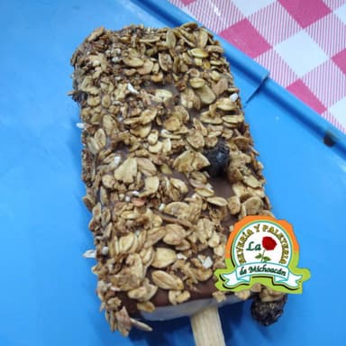 Paleta Esquimal con Granola