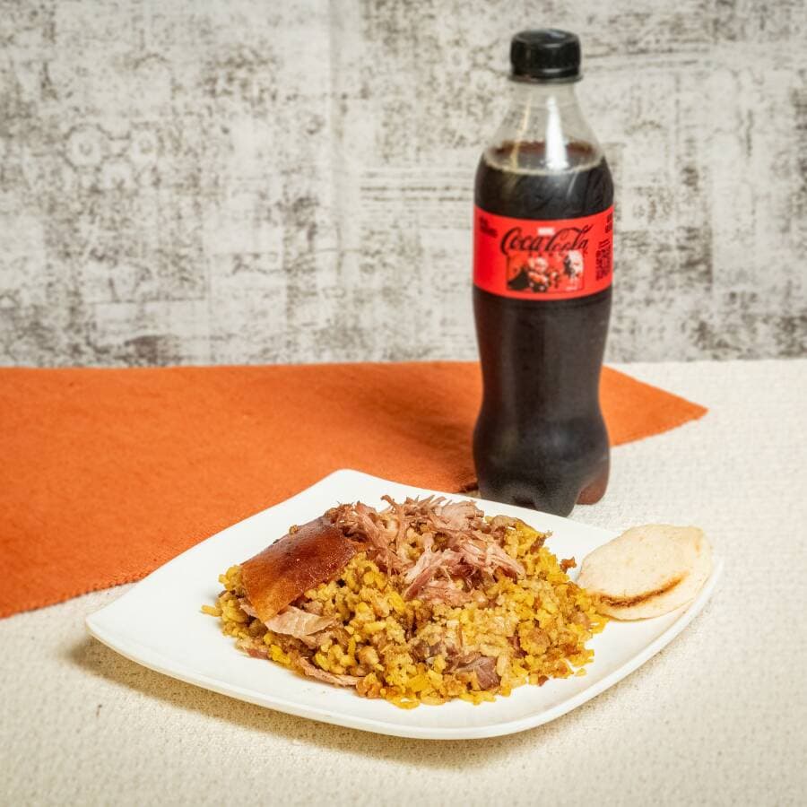 Combo 1 Lechona Personal + 1 Gaseosa