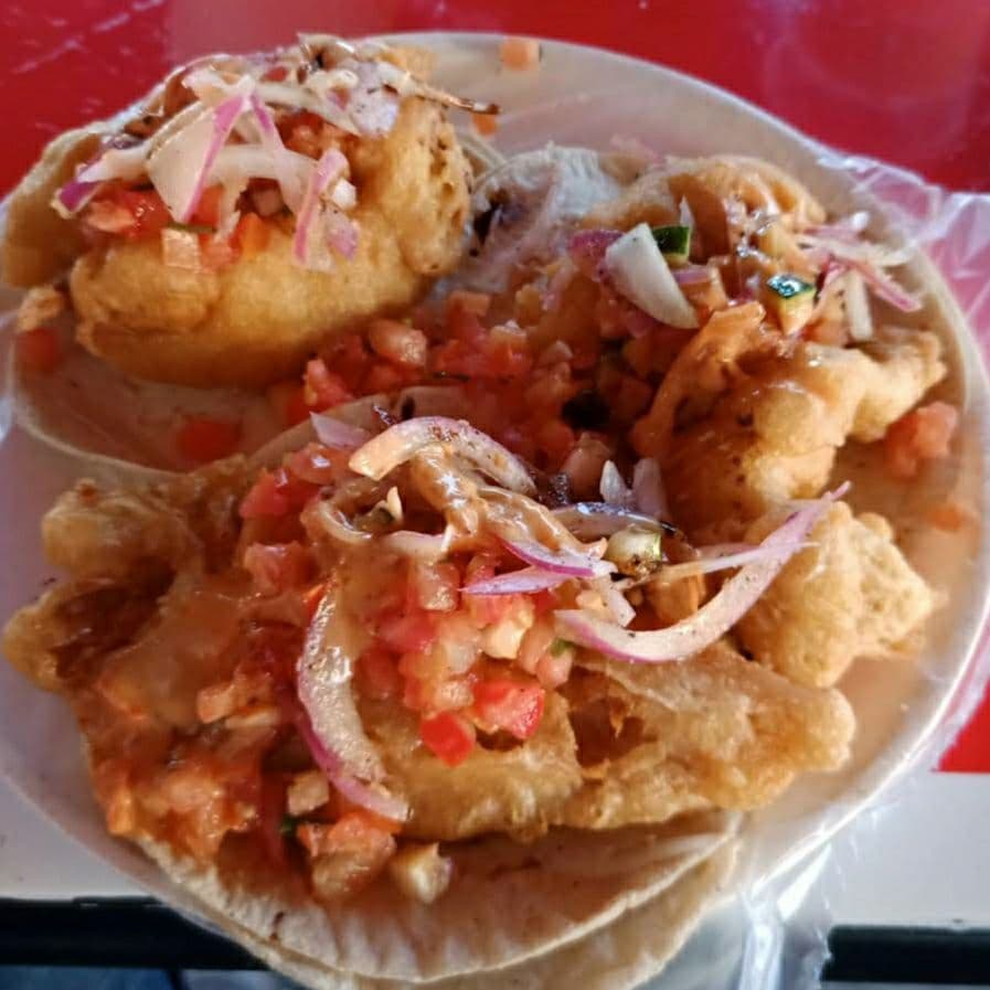 Taco de Camarón Capeado