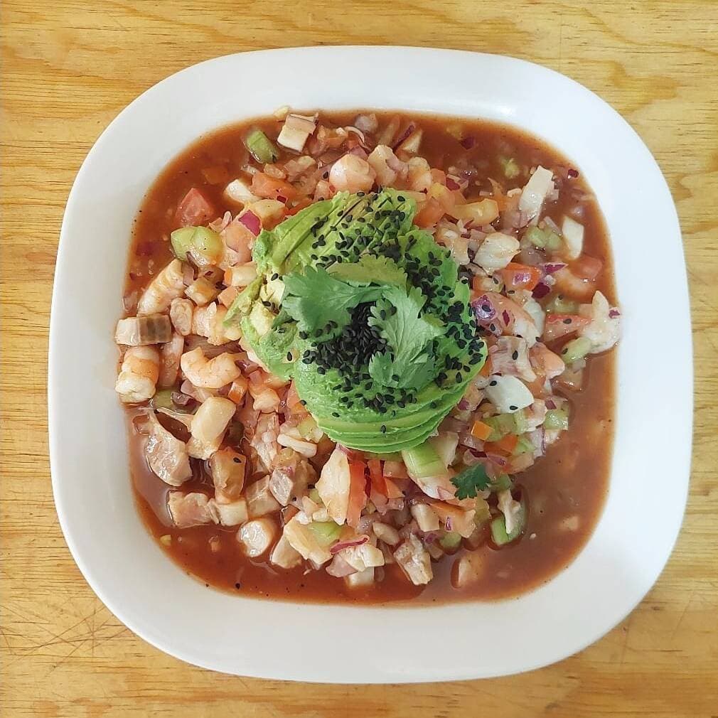 CEVICHE JUMBO + HORCHATA