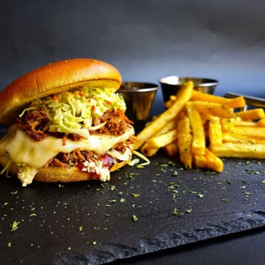 Hamburguesa Pullpork