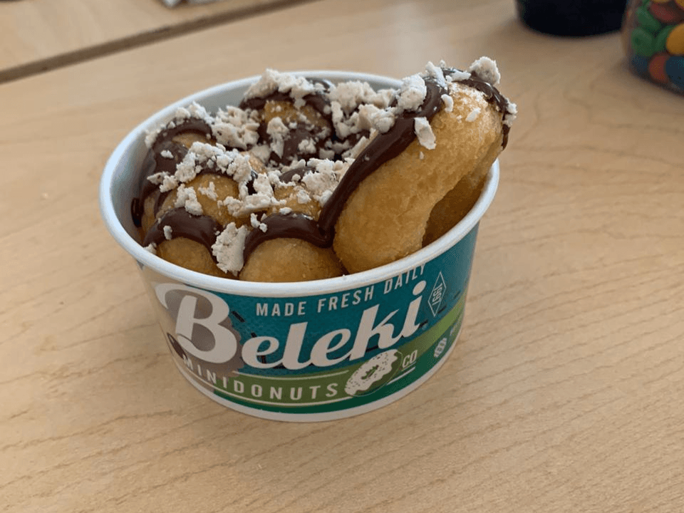 Media Docena de Donas con Nutella y Mazapan