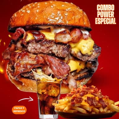 Combo Power Burguer ESPECIAL