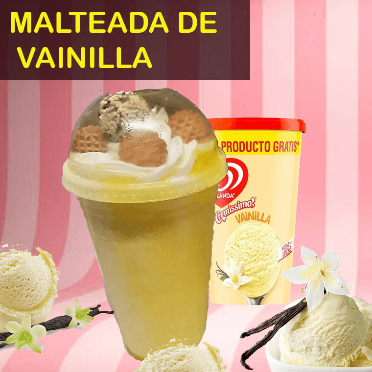 Malteada de Vainilla