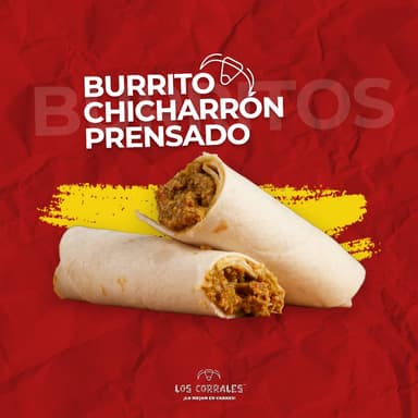 Burrito de Chicharron prensado Verde
