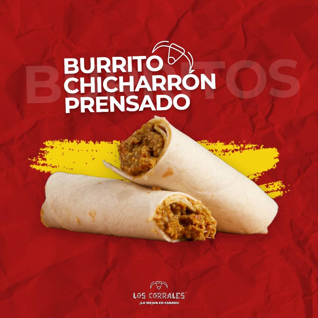Burrito de Chicharron prensado Verde