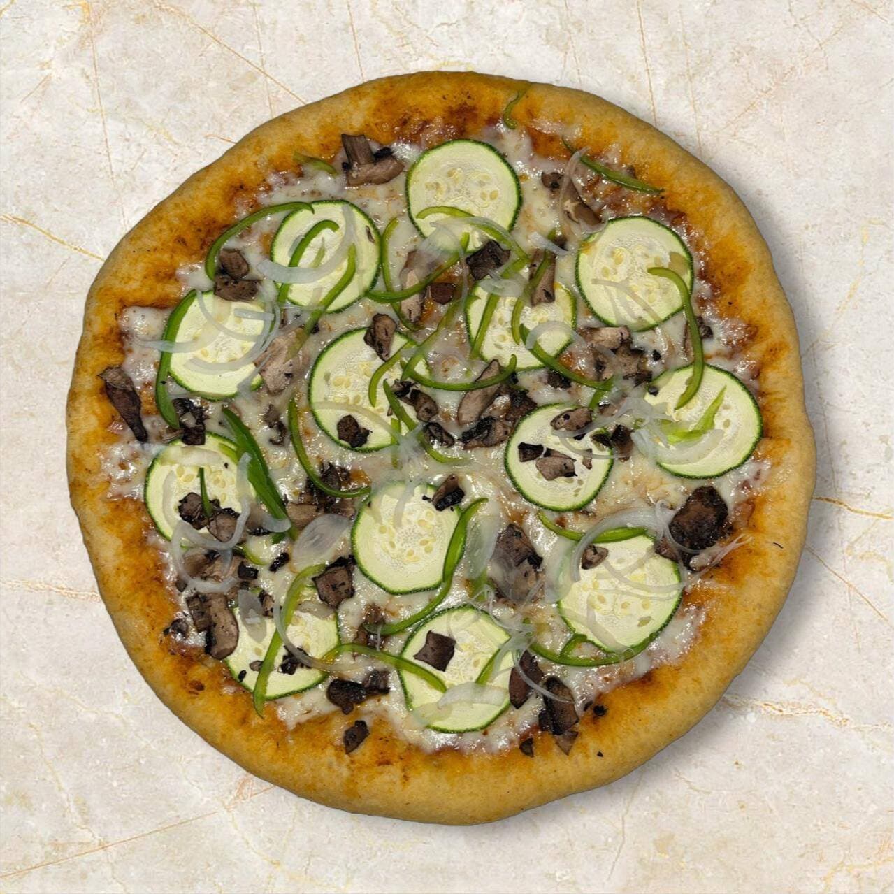 PIZZA DE VEGETALES