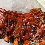 costilla de cerdo BBQ habanero 1/4 kilo