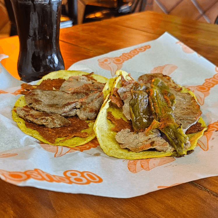 Taco con costra de Sirloin 1 pz