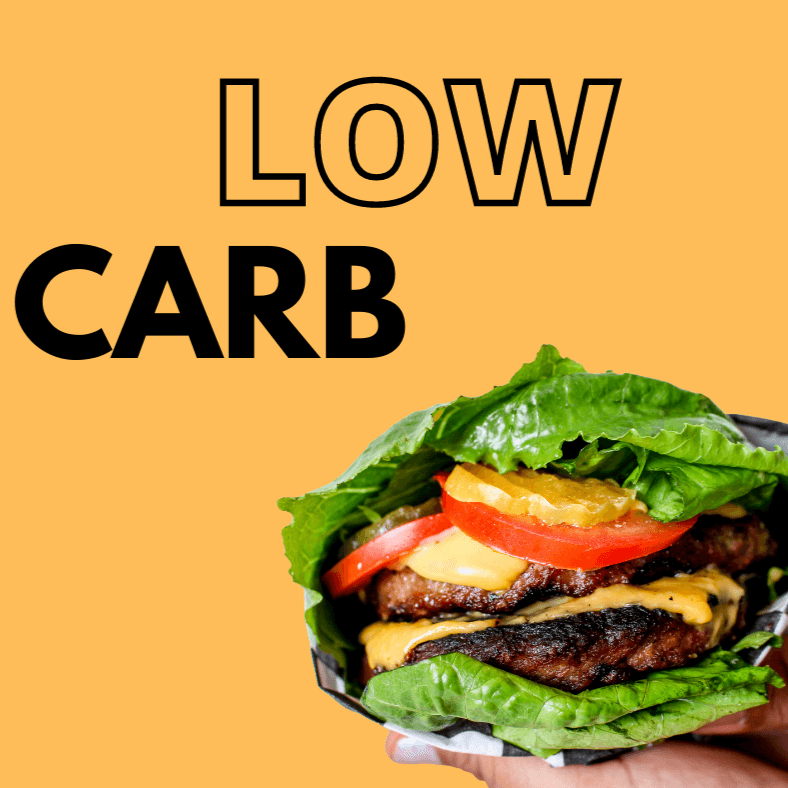 Hamburguesa Low Carb Doble
