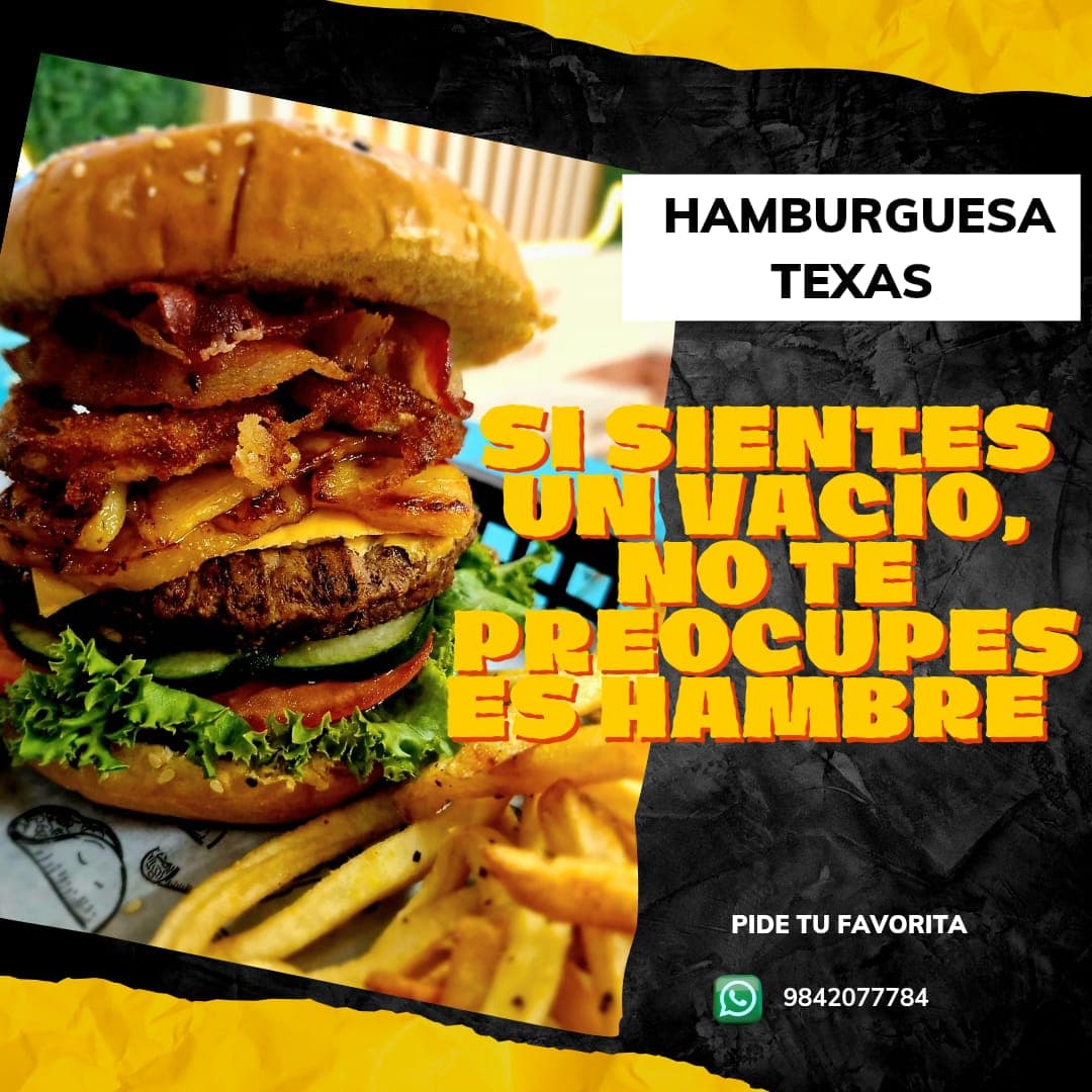 Hamburguesa  Texas