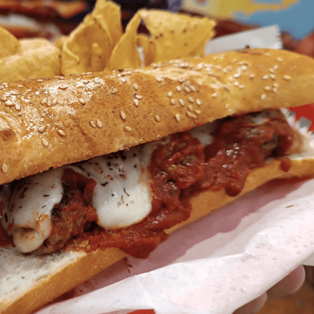 Sandwich de Albóndigas