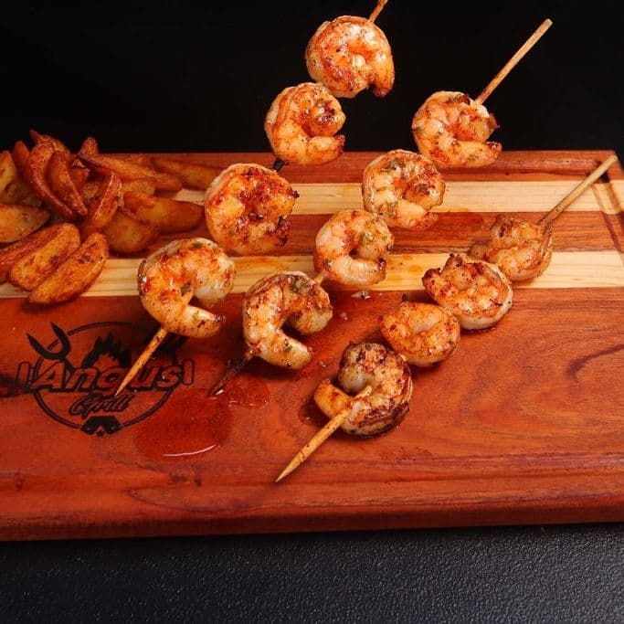 Pinchos de Camarón