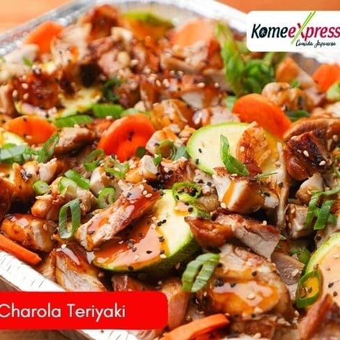 Charola Grande Teriyaki