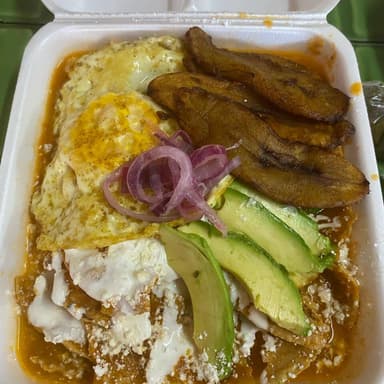 Chilaquiles Rojos Sencillos