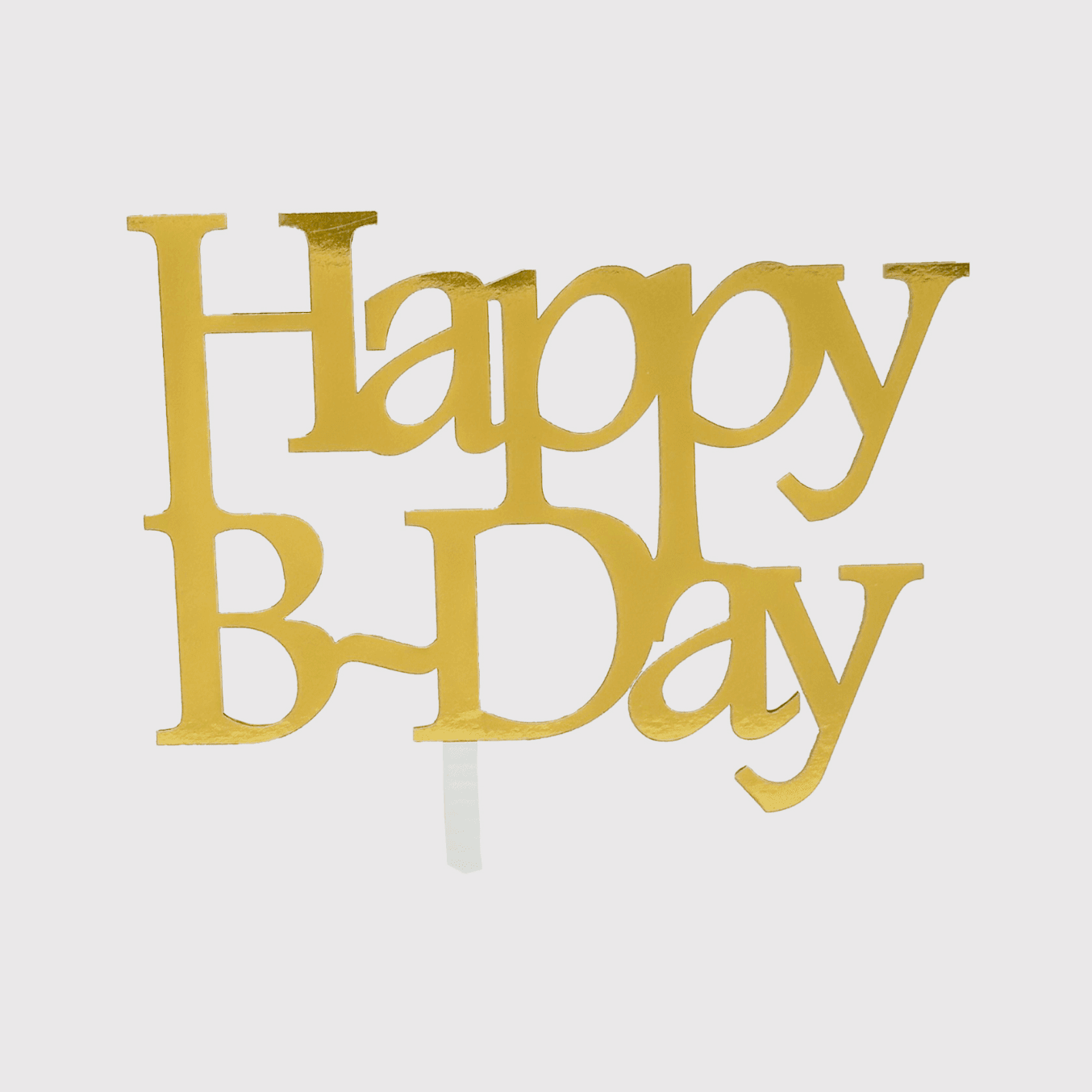 Cake Topper Happy B-Day