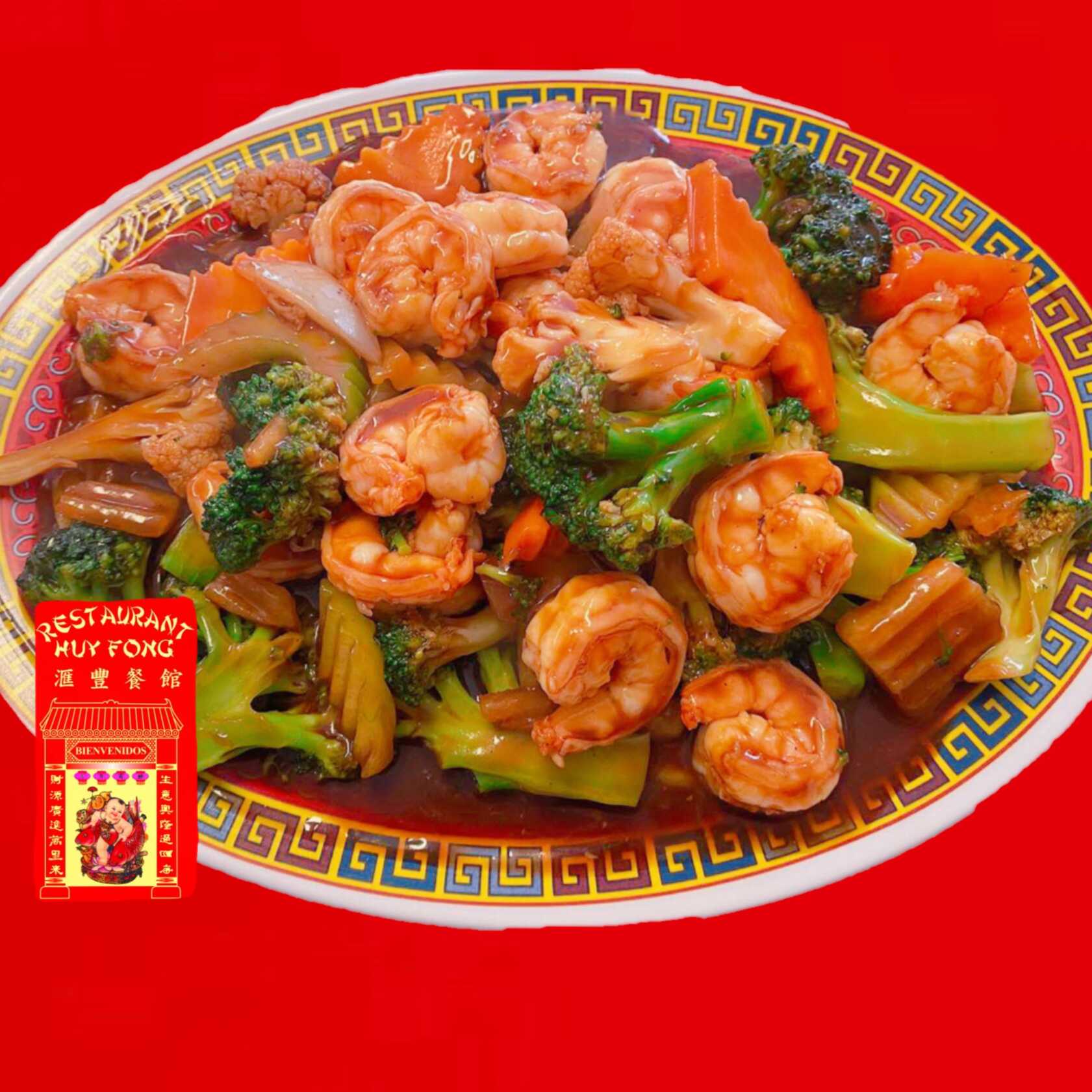 Chow Mein con Camarón