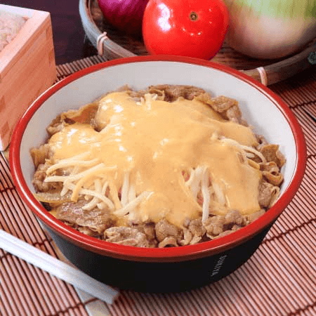 Gyudon Queso Fundido