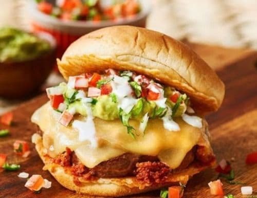 Hamburguesa con Chorizo