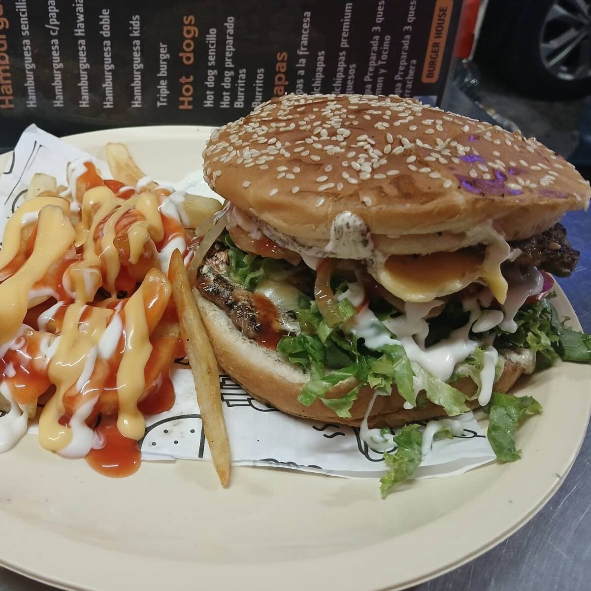 Hamburguesa Doble