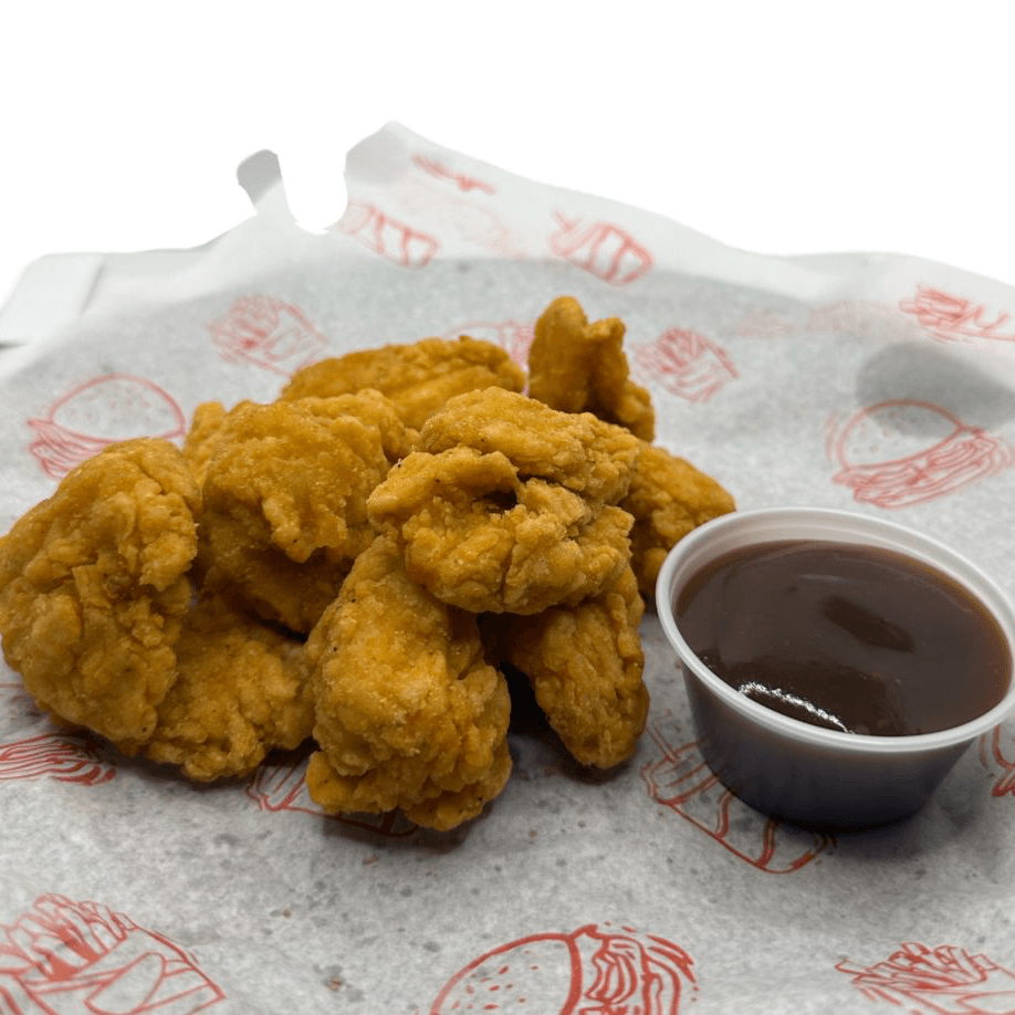 10 BONELESS DE POLLO EMPANIZADO  CON SALSA