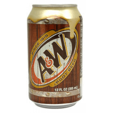 Root Beer A&W Lata de 355 Ml