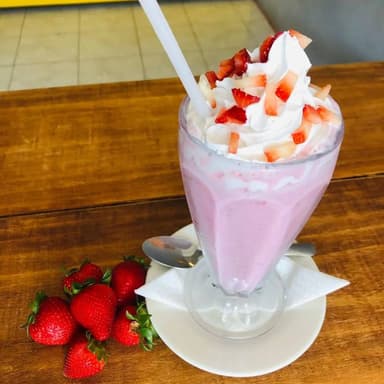 Malteada de Fresa