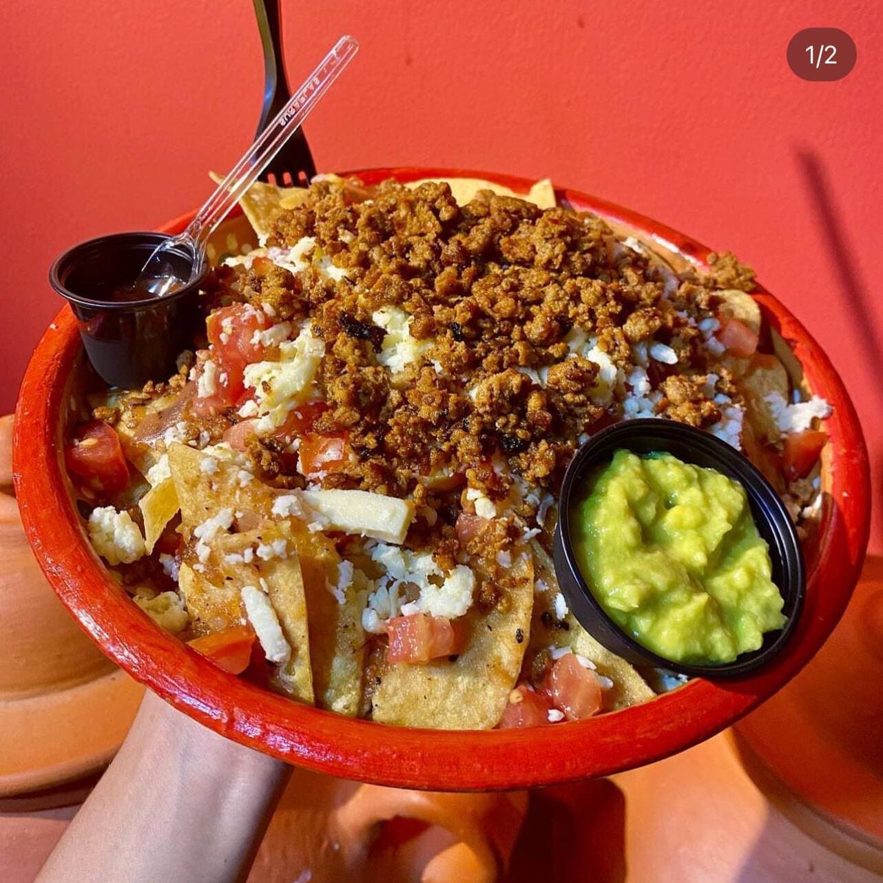 Chilaquiles de Chorizo