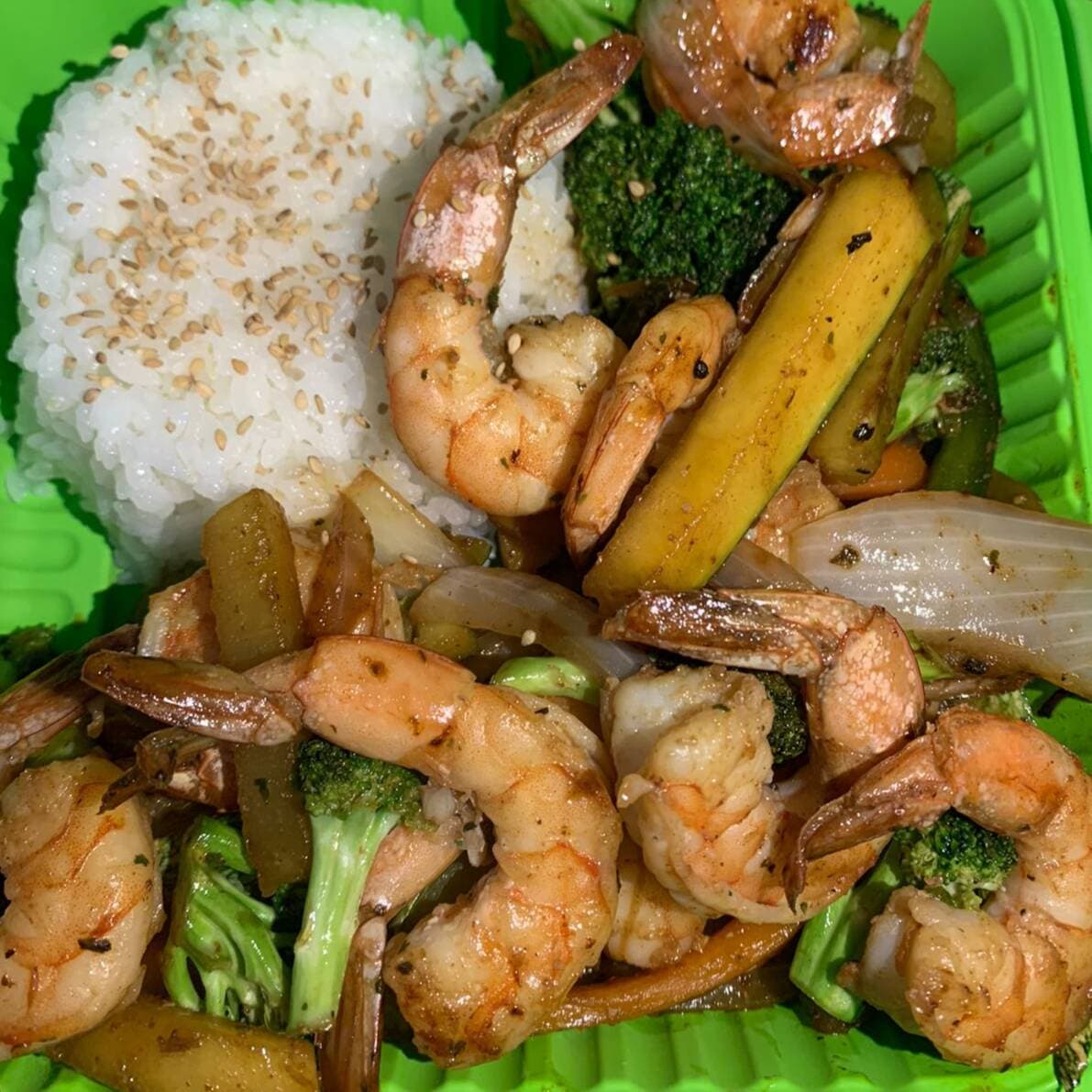 Tepanyaki de Camarón