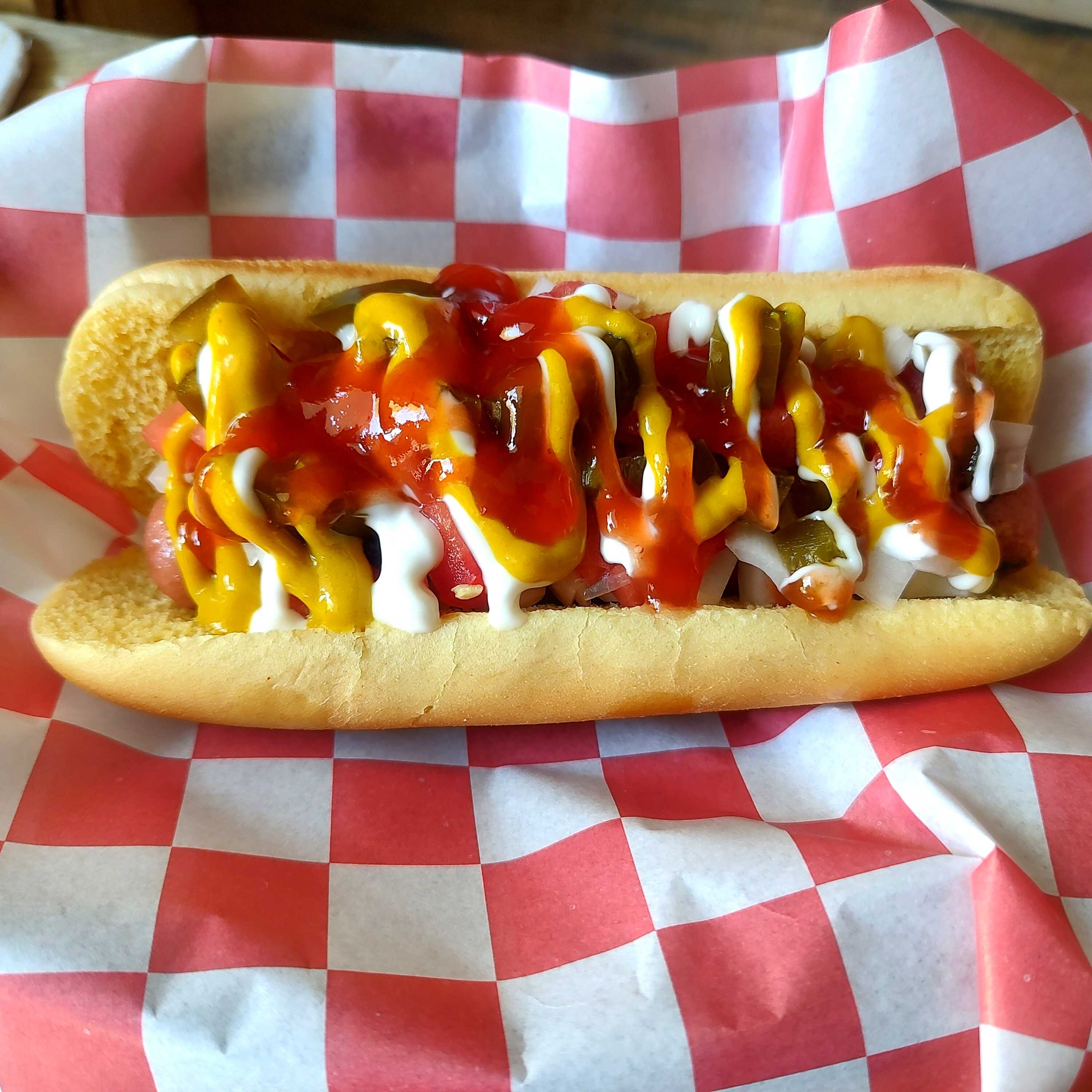 Hot Dog con Tocino