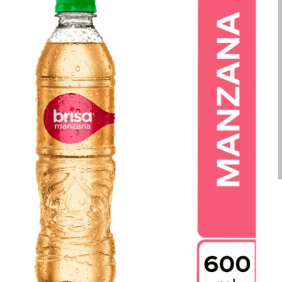 Agua brisa manzana 600 ml.