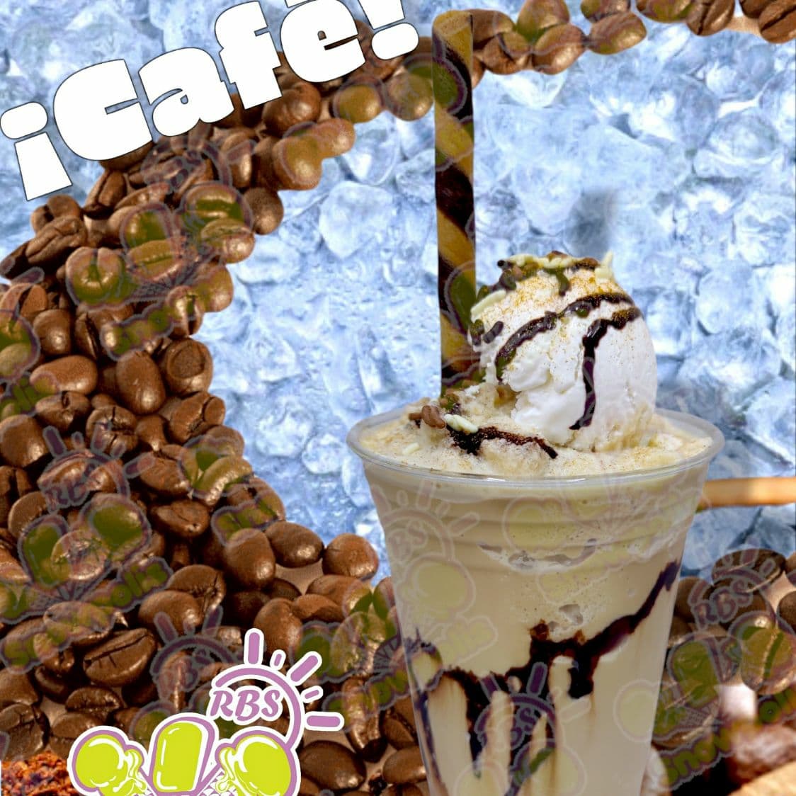Frappé de café grande
