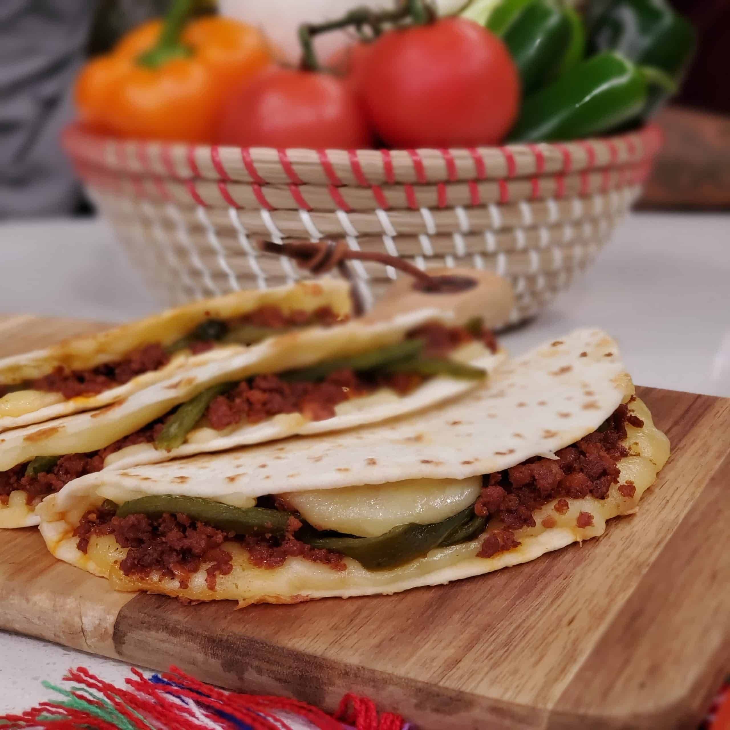 Quesadilla de Chorizo
