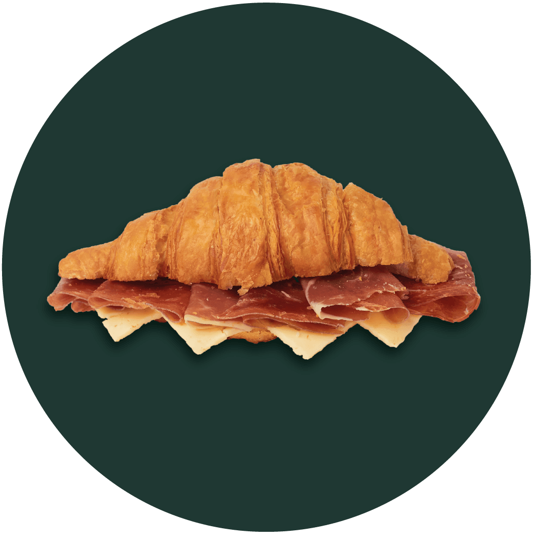 Croissant Jamón Serrano  &Queso