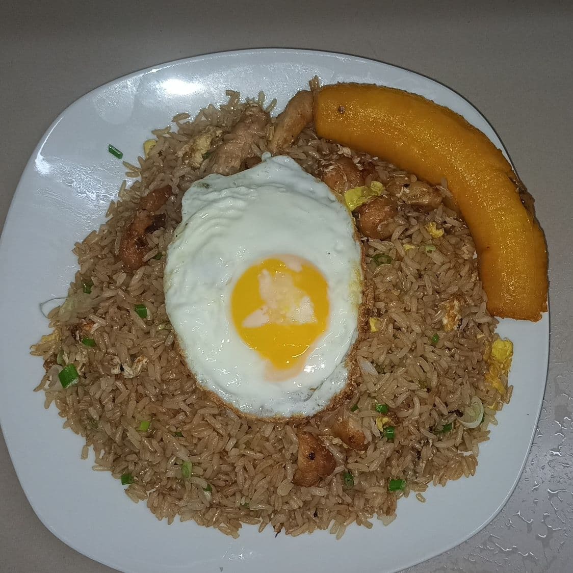 Arroz Chaufa a lo Pobre con 150 g de Pollo