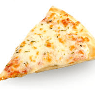 Porcion de Pizza Jamon y Queso