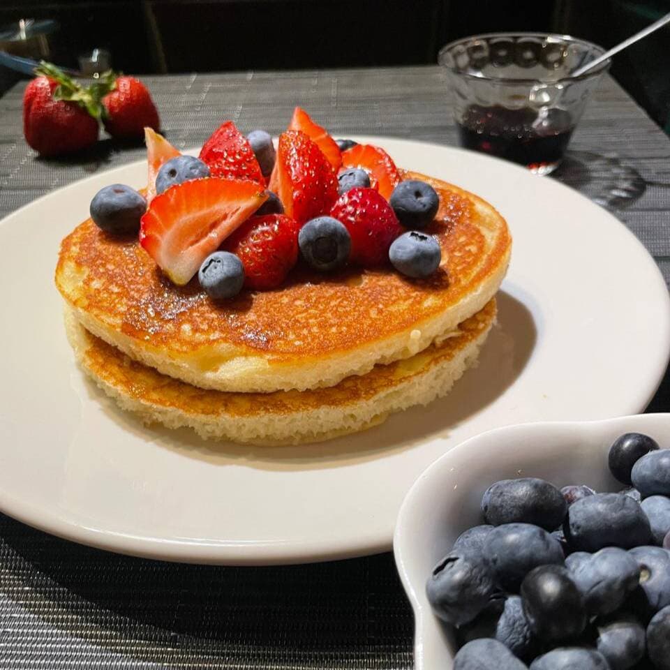 Hotcakes con Blue Berry
