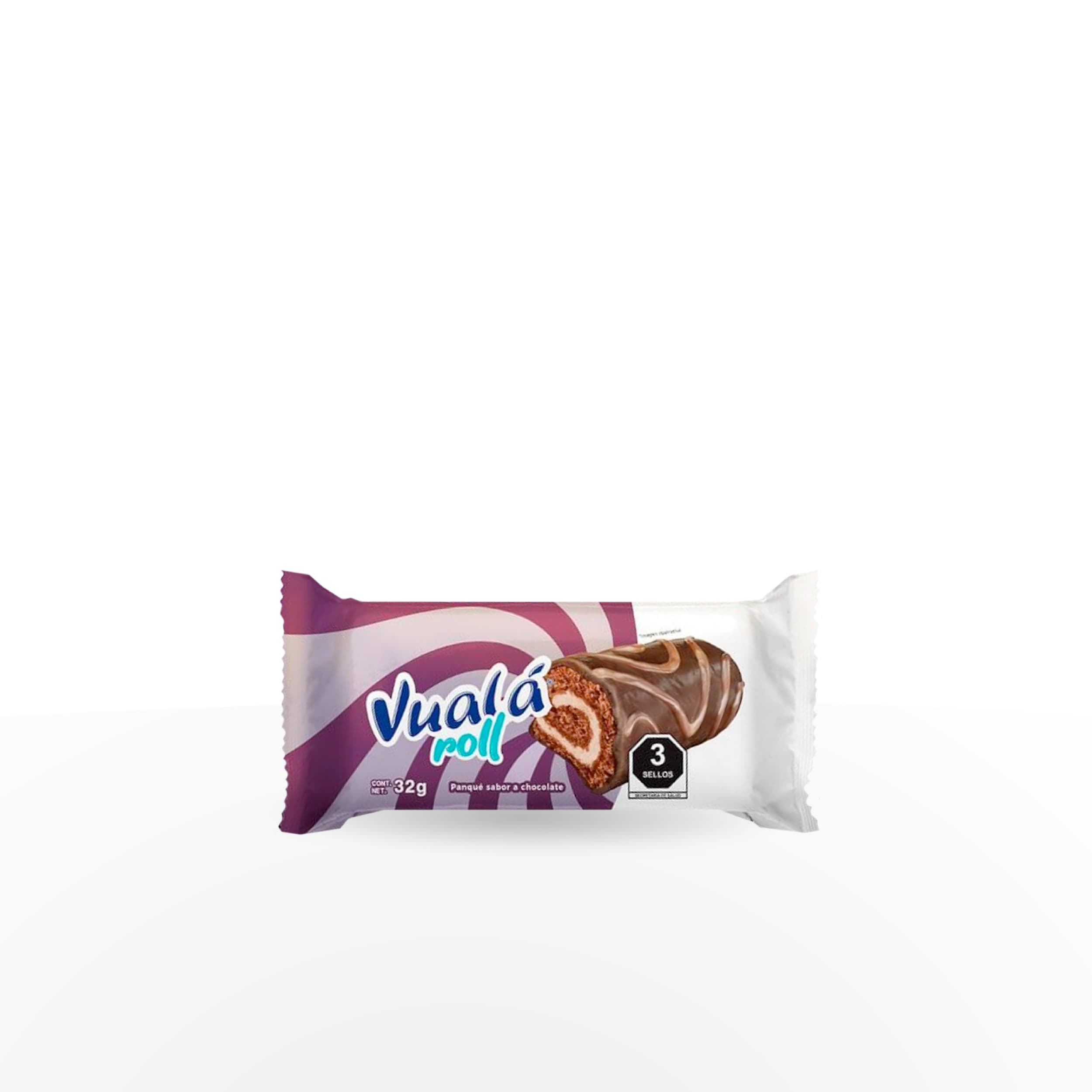 PASTELITO VUALÁ ROLL CHOCOLATE 32 G