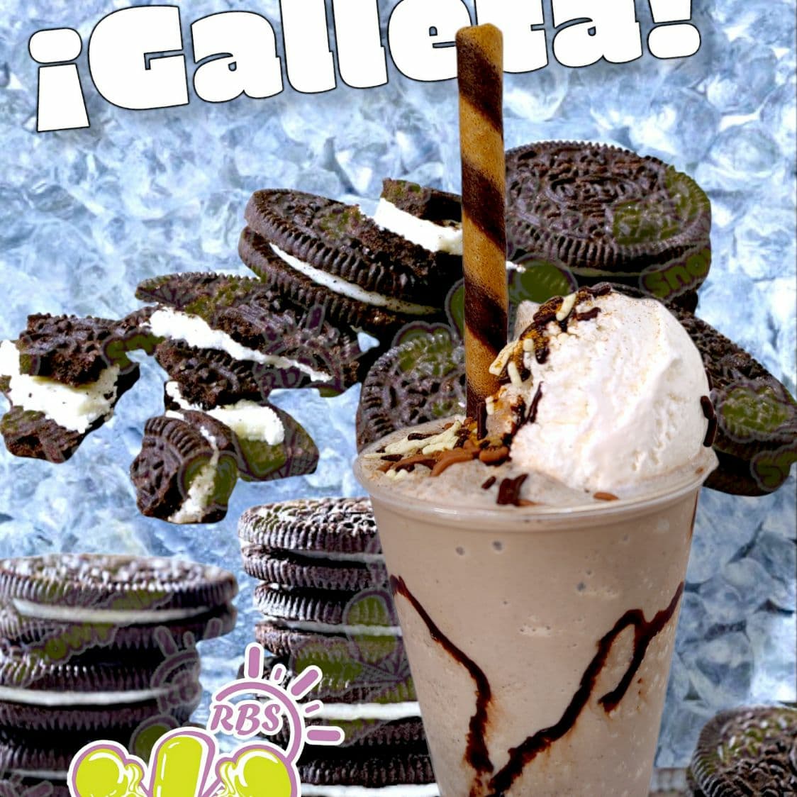 Frappé de galleta chico