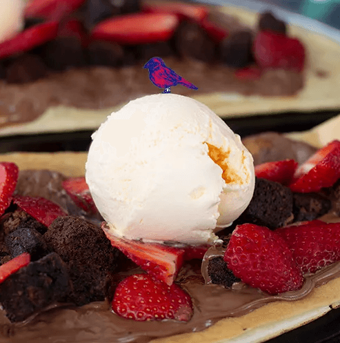 Crepe BF Nutella Fresa