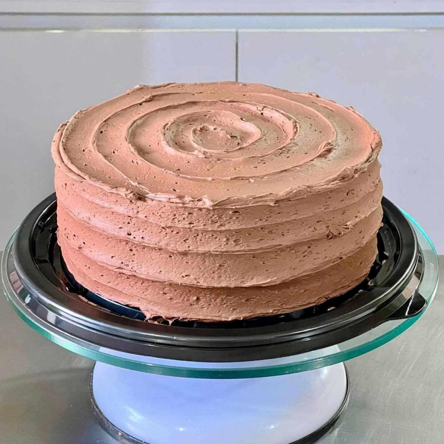 Pastel De Chocolate Real Y Cafe 6 Personas