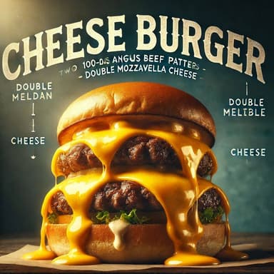 HAMBURGUESA CHEESE BURGUER